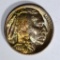 1938-D BUFFALO NICKEL  GEM BU+