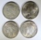 2-1923 & 2-1923-S PEACE SILVER DOLLARS