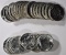 19-1950 & 11-1950-D ROOSEVELT DIMES, GEM BU