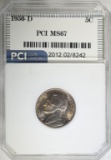 1950-D JEFFERSON NICKEL PCI SUPERB GEM BU