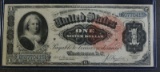 1886 MARTHA WASHINGTON $1 NOTE