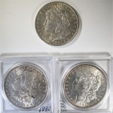 1881-O, 1883, 1890 MORGAN DOLLARS  UNC/BU