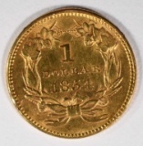 1854 $1 GOLD TYPE 2