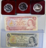 CANADA LOT: 2 1979 GRIFFIN DOLLARS,