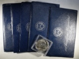 6 - SILVER BLUE IKES; 1972, 3- 1973, 2- 1974