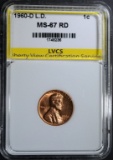 1960-D Lg Dt LINCOLN CENT LVCS SUPERB