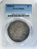 1878-CC MORGAN DOLLAR PCGS MS65