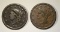 1838 & 1840 LARGE CENTS FINE+