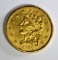 1834 CLASSIC HEAD  $2 1/2 GOLD  CH BU