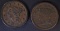 1848 & 49 LARGE CENTS, VF