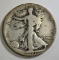 1921 WALKING LIBERTY HALF DOLLAR, VG