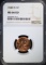 1949-D LINCOLN CENT NGC MS66 RD