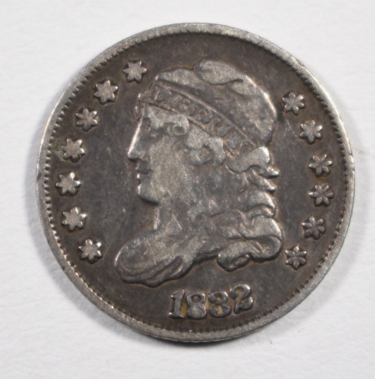 1832 BUST HALF DIME -NICE VF+