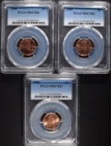 3 1995 LINCOLN CENTS PCGS MS67RD