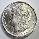 1896 MORGAN DOLLAR  GEM BU