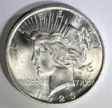 1923 PEACE DOLLAR  GEM BU