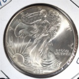 1996 AMERICAN SILVER EAGLE  GEM BU