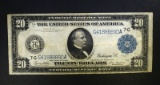 1914 $20 FEDERAL RESERVE NOTE