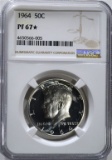 1964 KENNEDY HALF DOLLAR NGC PF67*