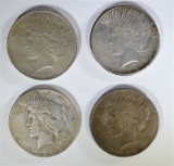 2-1923 & 2-1923-S PEACE SILVER DOLLARS
