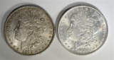 1878 7F, CH BU & 1904-O CH BU MORGAN DOLLARS