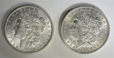 1896 & 1897 BU MORGAN DOLLARS