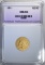 1911 $2.50 GOLD INDIAN, APCG CH/GEM BU