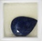 BLUE SAPPHIRE 62.65 carats PEAR SHAPE