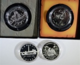 4 - CANADA DOLLARS; 1989 SILVER PROOF