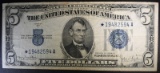 RARE ISSUE STAR NOTE - 1934 D $5 SILVER