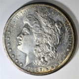 1887-S MORGAN DOLLAR, AU/UNC