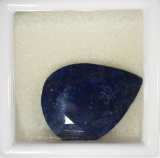 BLUE SAPPHIRE 62.65 carats PEAR SHAPE