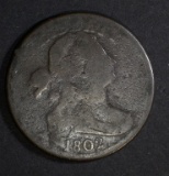 1802 DRAPED BUST LARGE CENT GOOD