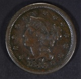 1846 LARGE CENT, VF/XF