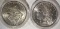 1883-O & 1884 CH BU MORGAN DOLLARS