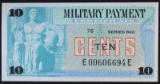 SERIES 692 TEN CENTS MILITARY PAYMENT CERTIFICATE