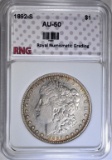 1892-S MORGAN DOLLAR RNG AU