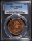 1957 MEXICO 50 CENTAVOS PCGS MS66RD