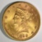 1899 $10 GOLD LIBERTY  GEM BU