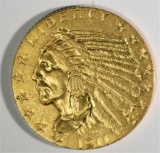 1911-S $5 GOLD INDIAN  CH BU