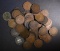 50 MIXED DATE CIRC CANADIAN LARGE CENTS