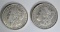 1892-O XF/AU & 1892 AU MORGAN DOLLARS