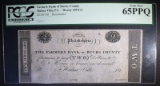 1810-15 $2 FARMERS BANK OF BUCKS COUNTY