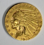 1913-S $5 GOLD INDIAN AU/BU