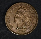 1909-S INDIAN CENT  CH BU