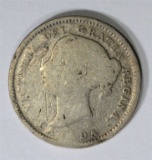 1889 CANADA 10 CENTS  VG