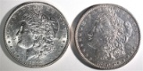 1880-O AU/UNC & 1879 CH BU MORGAN DOLLARS