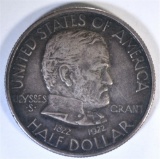 1922 GRANT HALF DOLLAR, AU