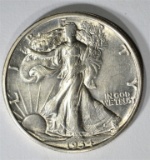 1934-D WALKING LIBERTY HALF DOLLAR  AU/UNC