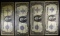 (4) 1923 $1.00 SILVER CERTS. NICE CIRCS